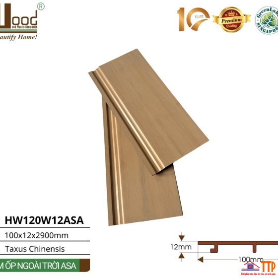 Tấm ốp ngoài trời HW120W12ASA