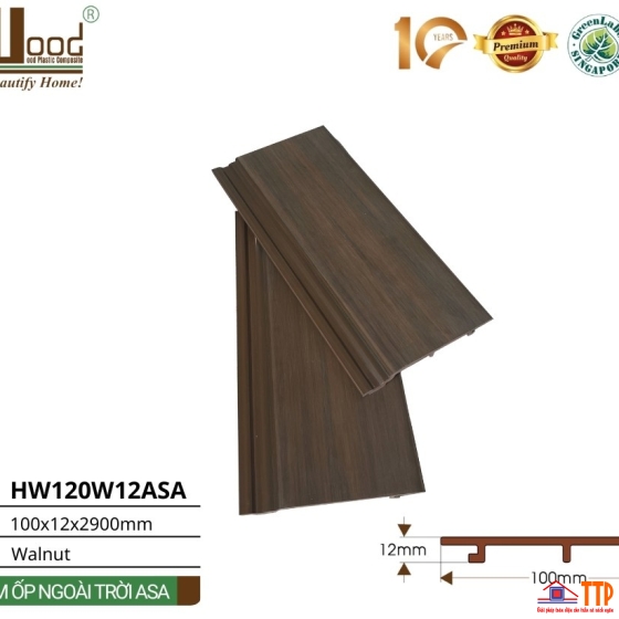 Tấm ốp ngoài trời HW120W12ASA