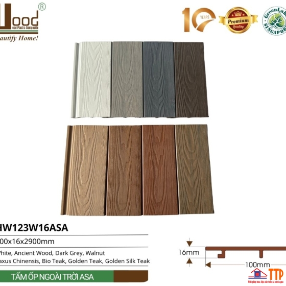 Tấm ốp ngoài trời HW123W16ASA