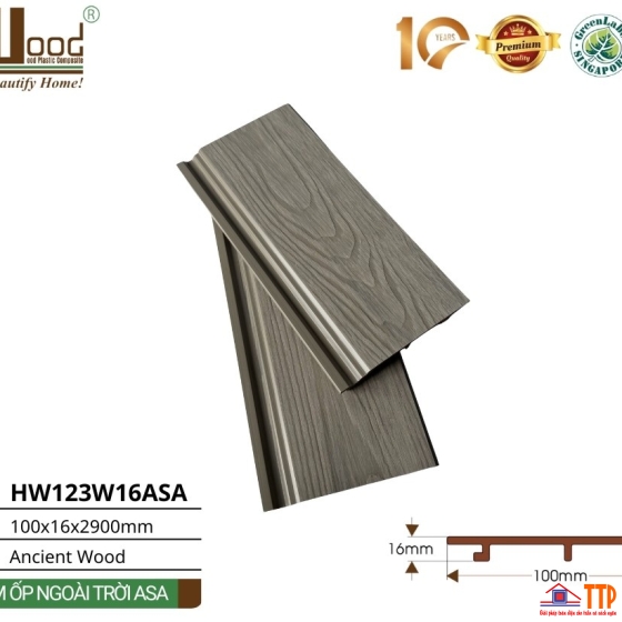 Tấm ốp ngoài trời HW123W16ASA