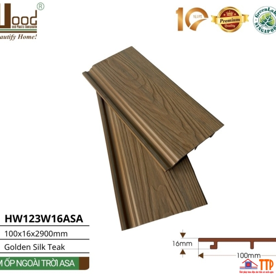 Tấm ốp ngoài trời HW123W16ASA
