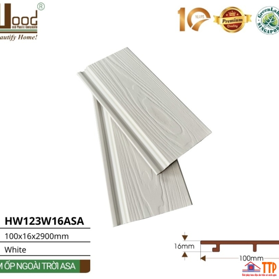 Tấm ốp ngoài trời HW123W16ASA