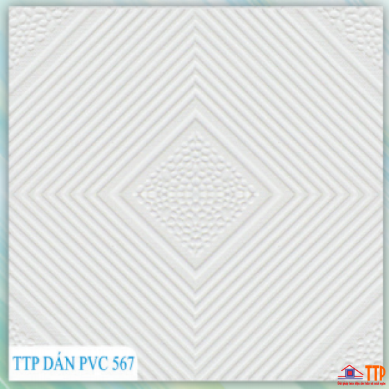 Tấm thạch cao dán PVC-567