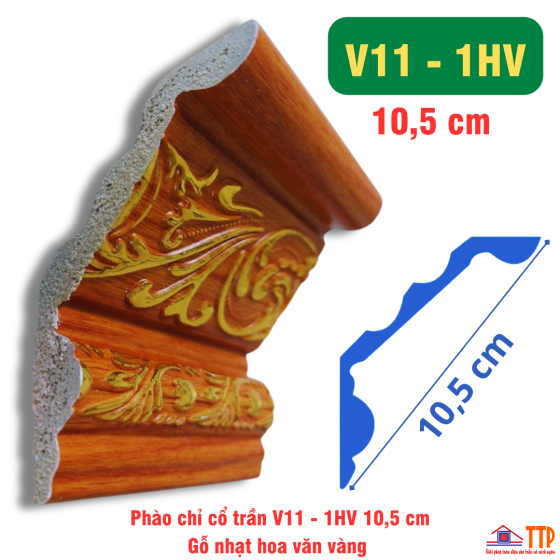Phào Cổ Trần Vát V11 - 10,5cm  1HV